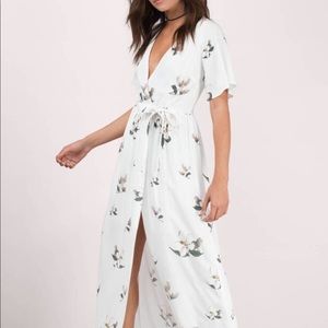 Maxi wrap dress